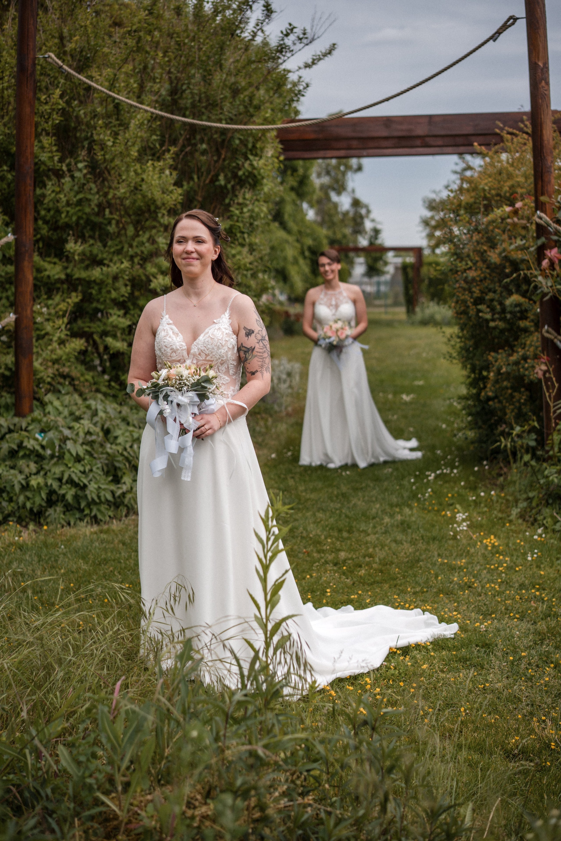 Sandra & Katharina – Hochzeit in den Blumengärten Hirschstetten, Bild 2
