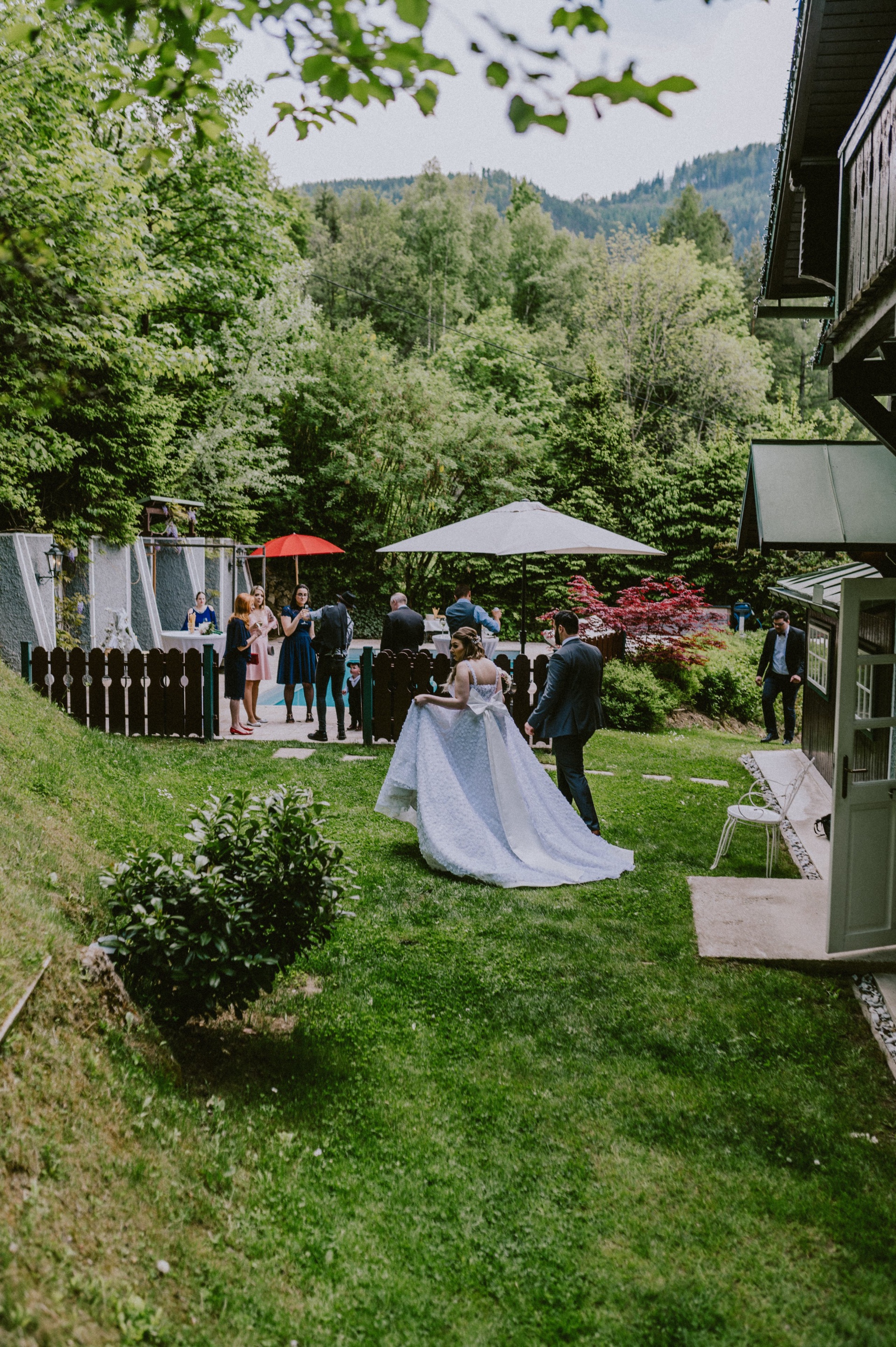 Hochzeit in der Villa Antoinette – Veronika & Albion (Niederösterreich)