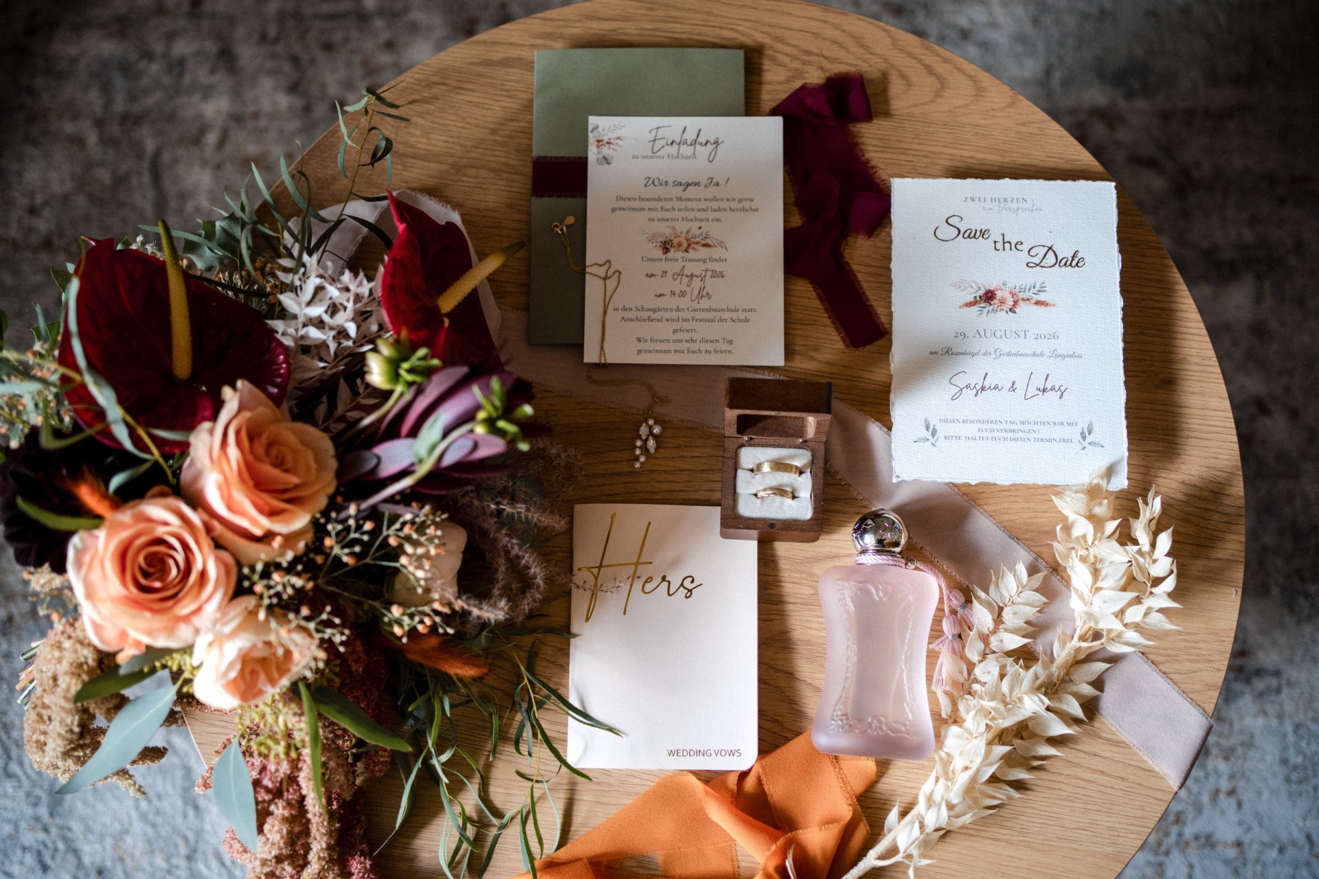 Lukas & Saskia – Hochzeit in der Gartenbauschule Langenlois, Bild 2