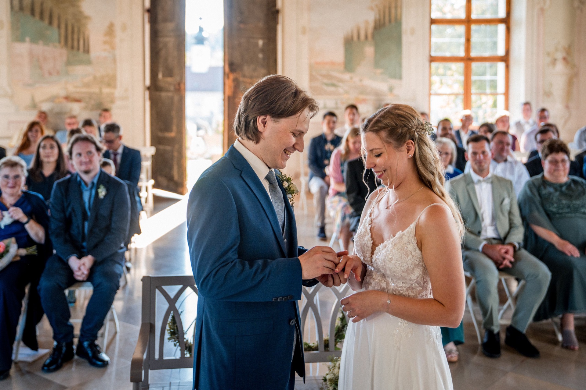 André & Kathrin – Hochzeit in der Arche Noah in Schiltern, Bild 16