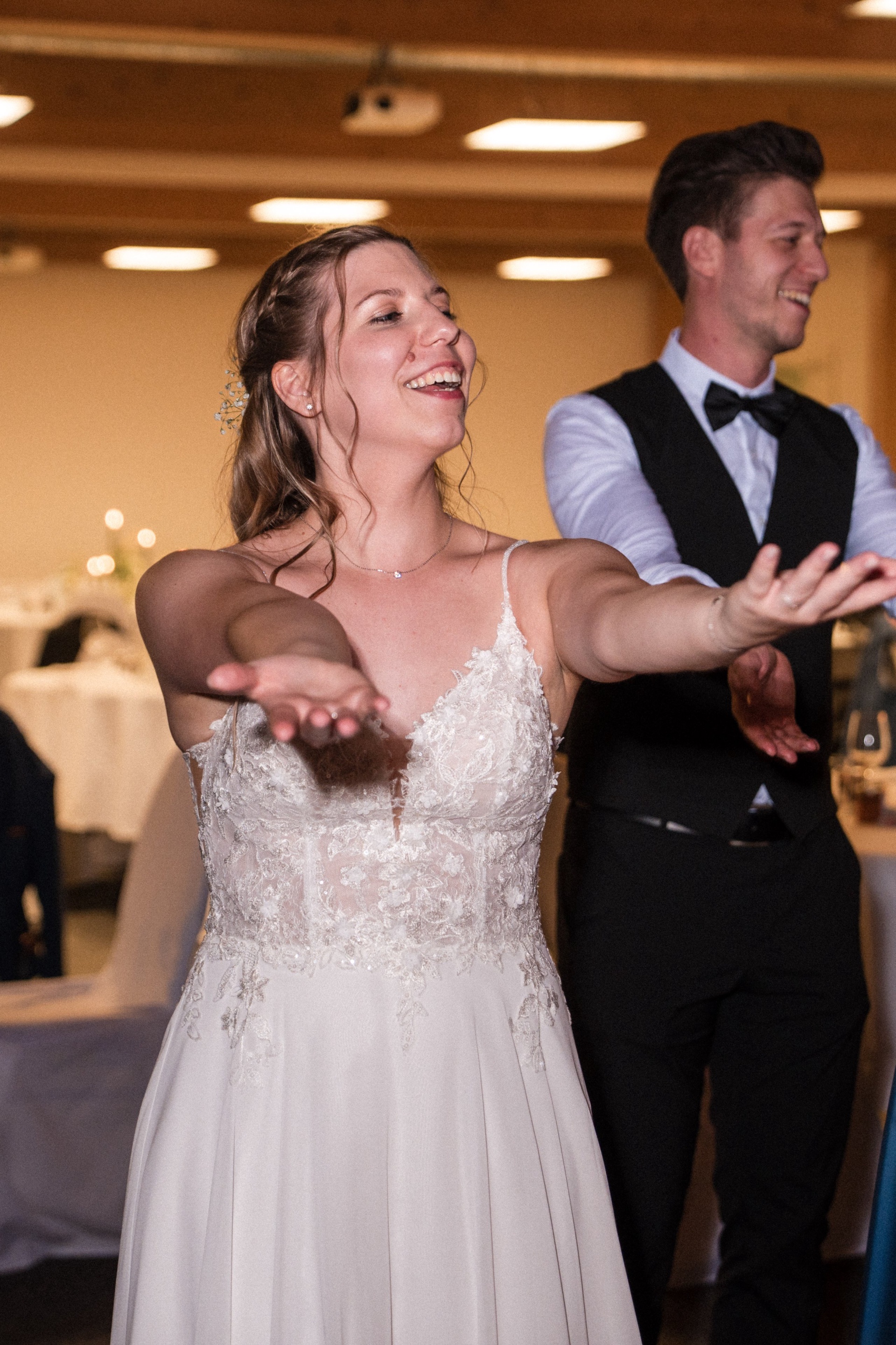 André & Kathrin – Hochzeit in der Arche Noah in Schiltern, Bild 56