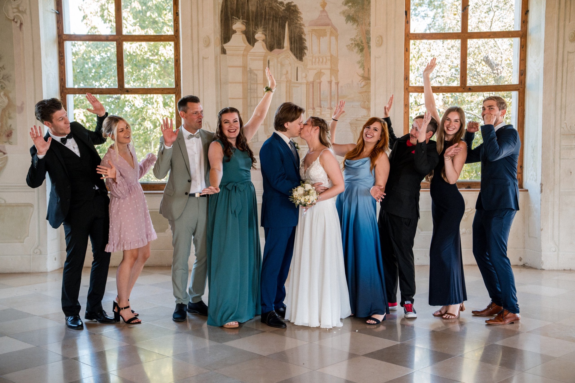 André & Kathrin – Hochzeit in der Arche Noah in Schiltern, Bild 28
