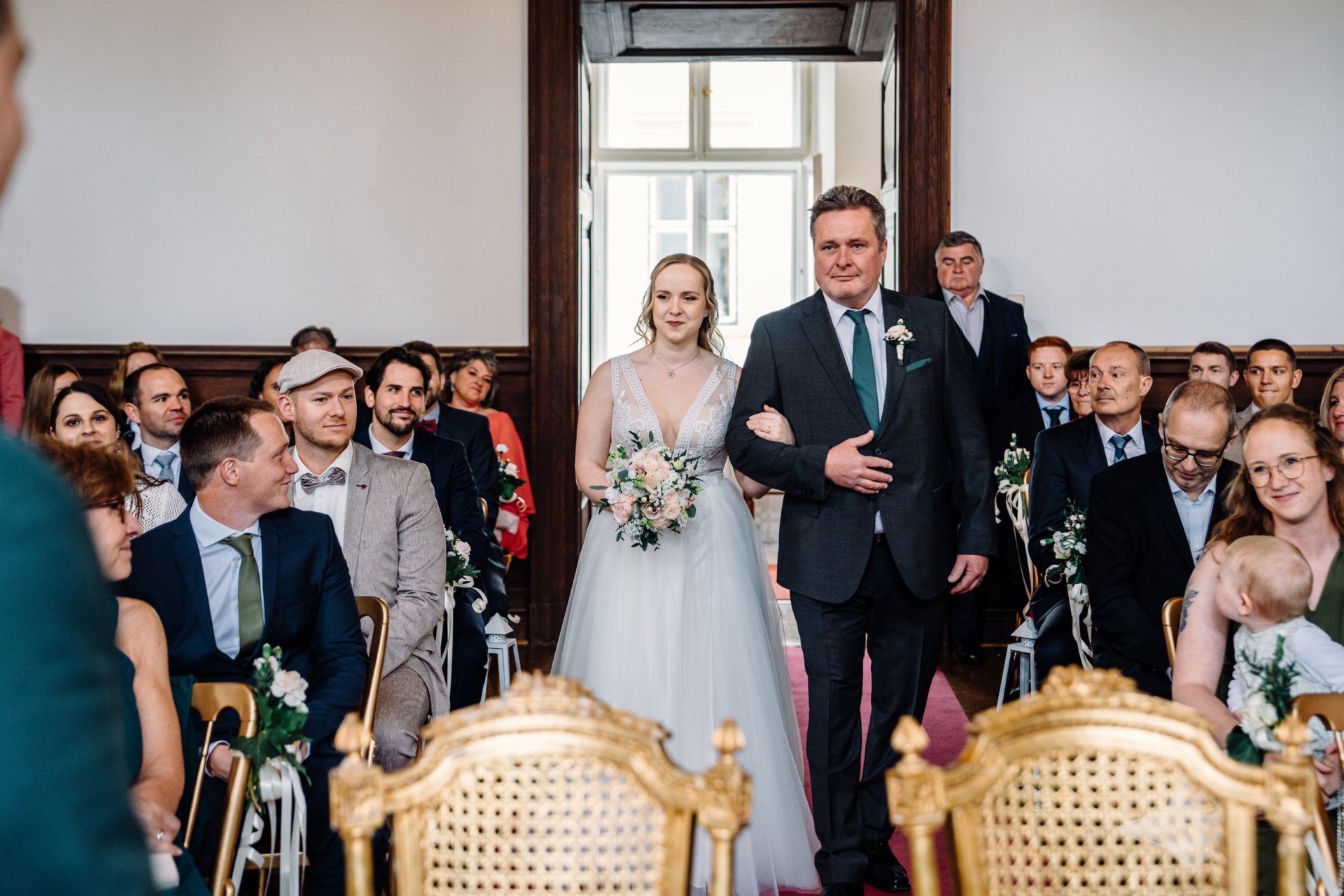Hochzeit im Schloss Margarethen am Moos – Nina & Michael (Niederösterreich)