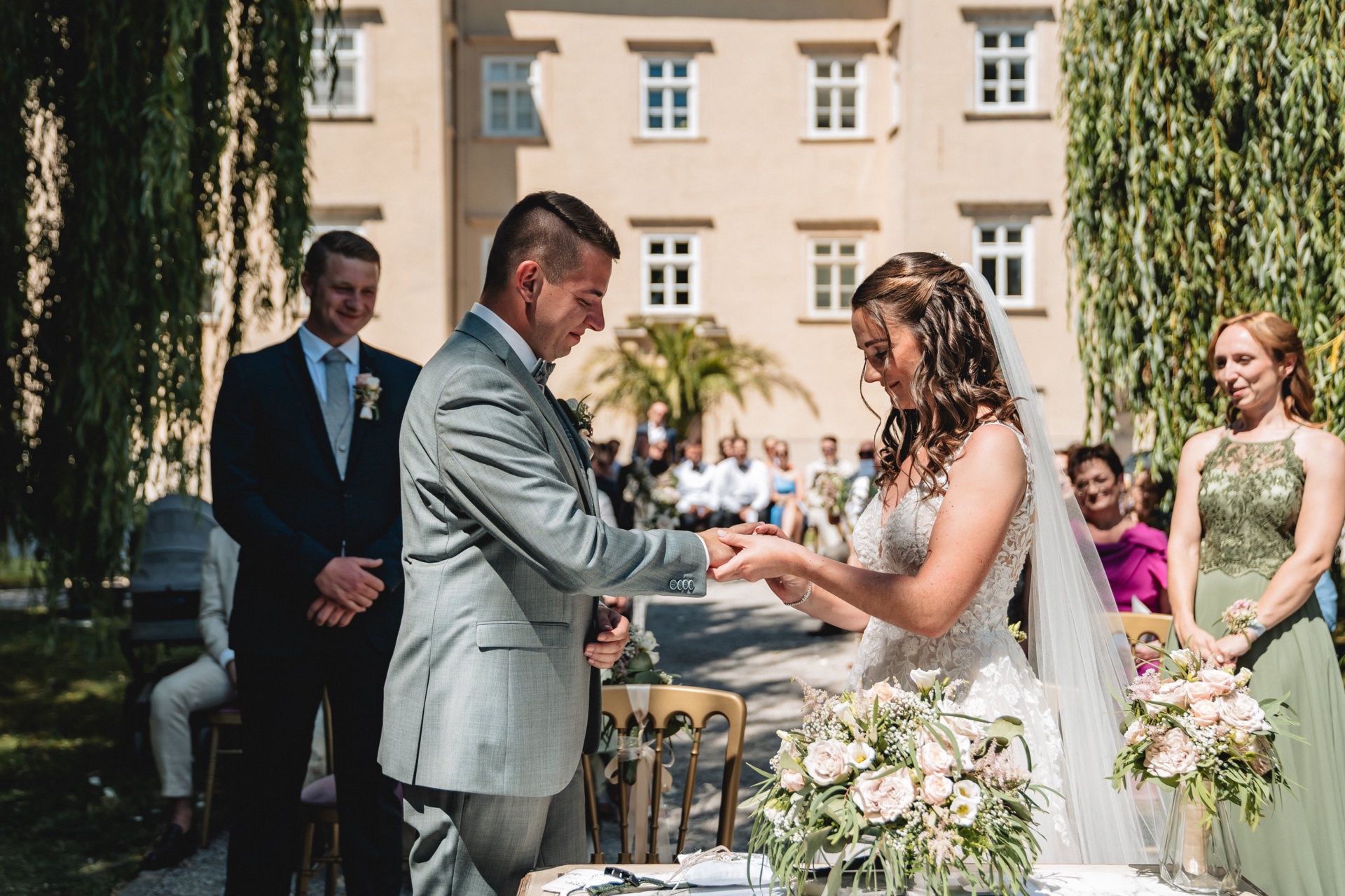 Hochzeit im Schloss Gurhof – Stefanie & Daniel (Niederösterreich)
