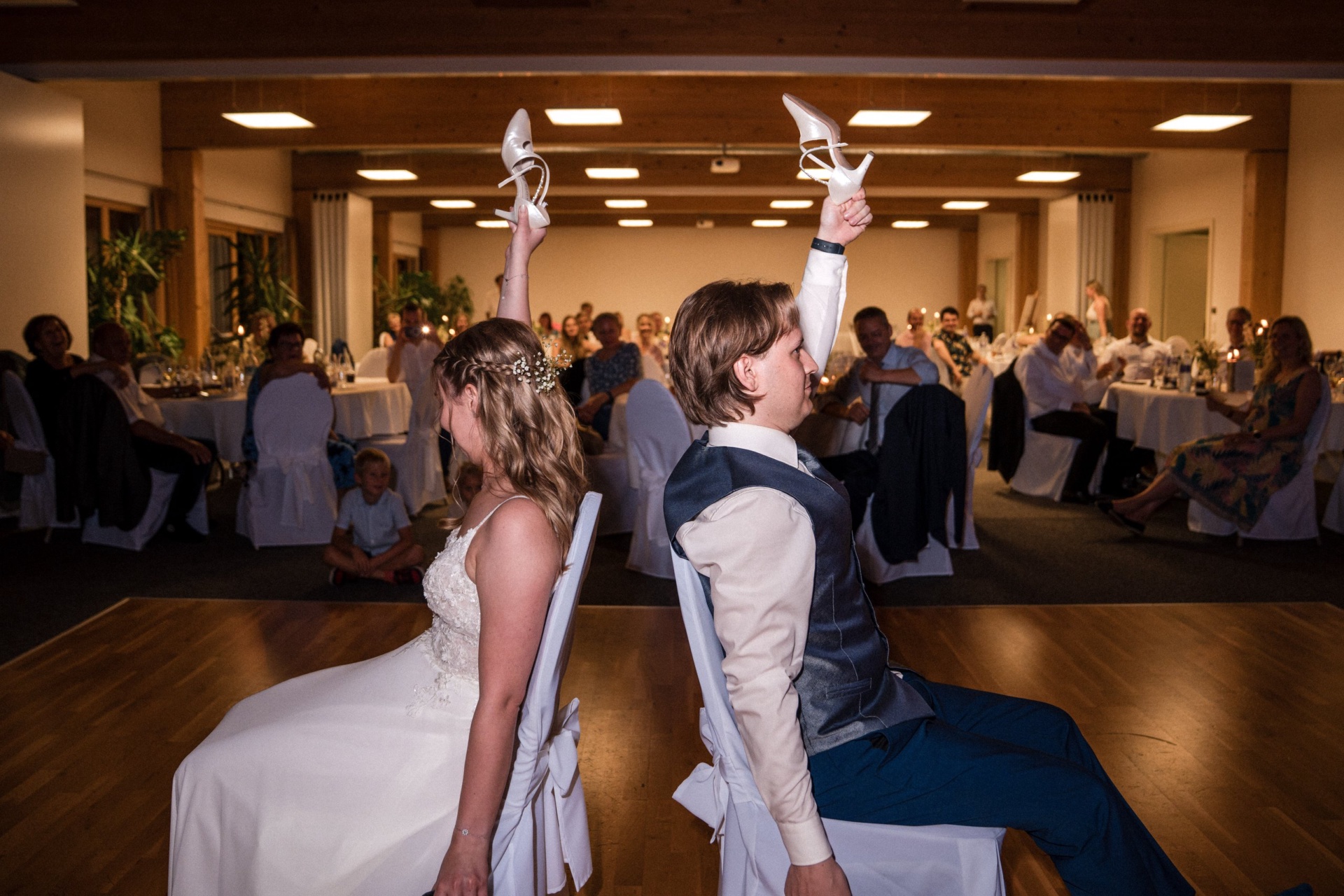 André & Kathrin – Hochzeit in der Arche Noah in Schiltern, Bild 58