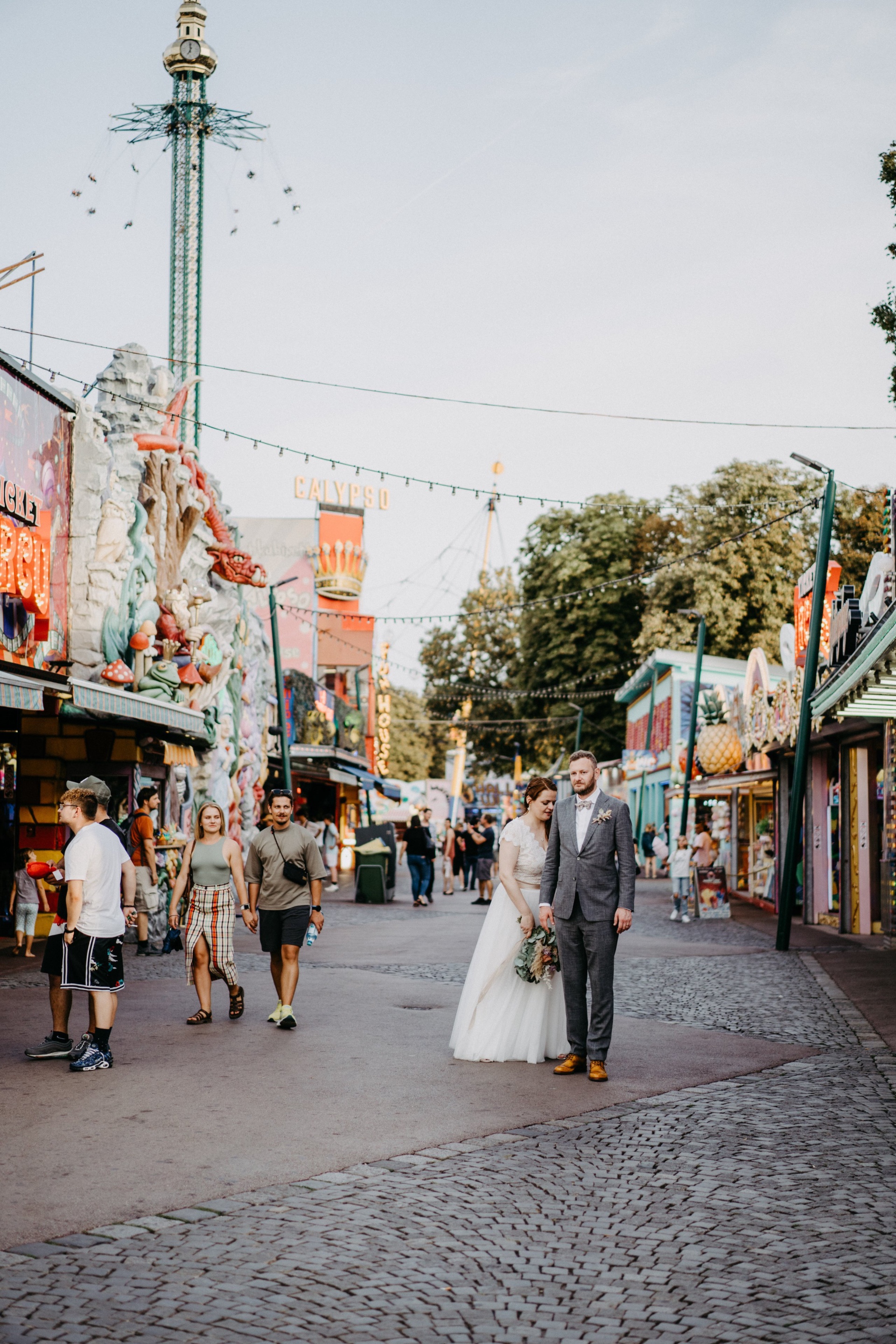 Standesamt Korneuburg & Shooting im Prater – Conny & Ale& (Wien)