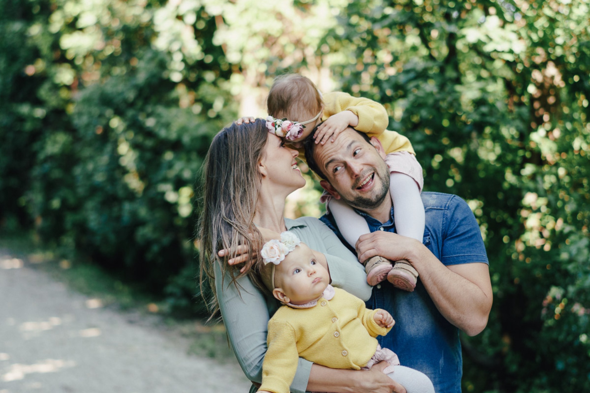 Claudia, Christian, Mara & Lina